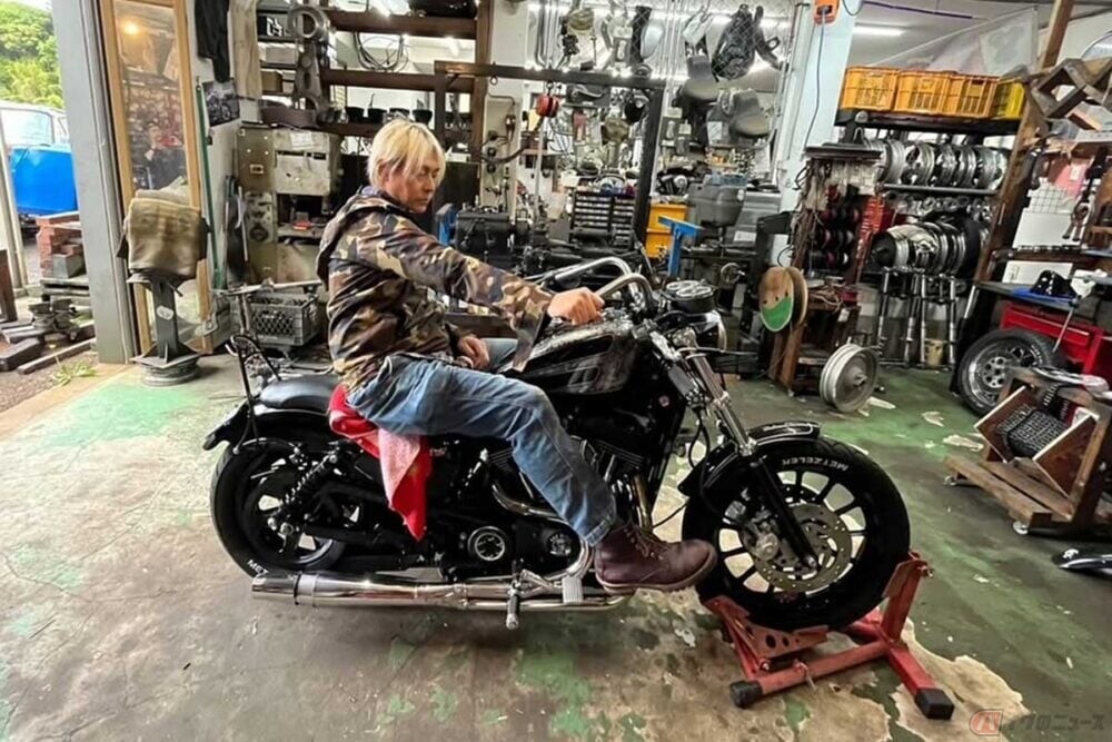 ヒロシ大型二輪免許取得＆ハーレー購入　「ハーレーでキャンプ楽しみですね！」「メッチャカッコいいー」と反響