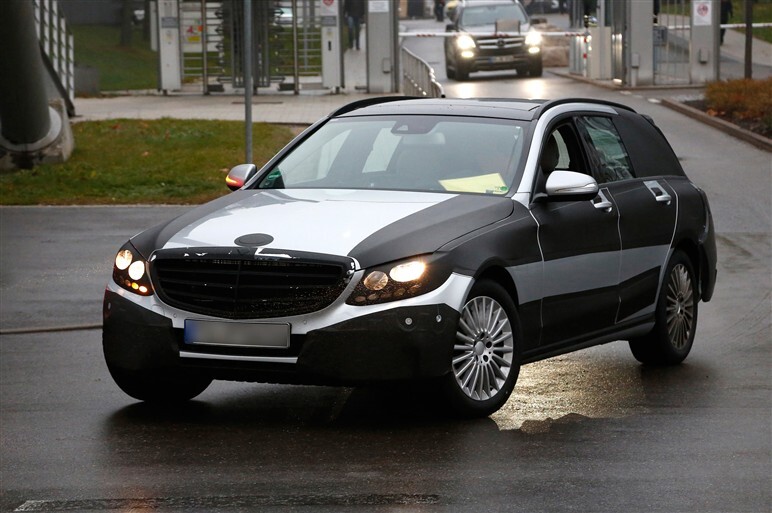 次期Cクラス・ステーションワゴンのプロト捕獲