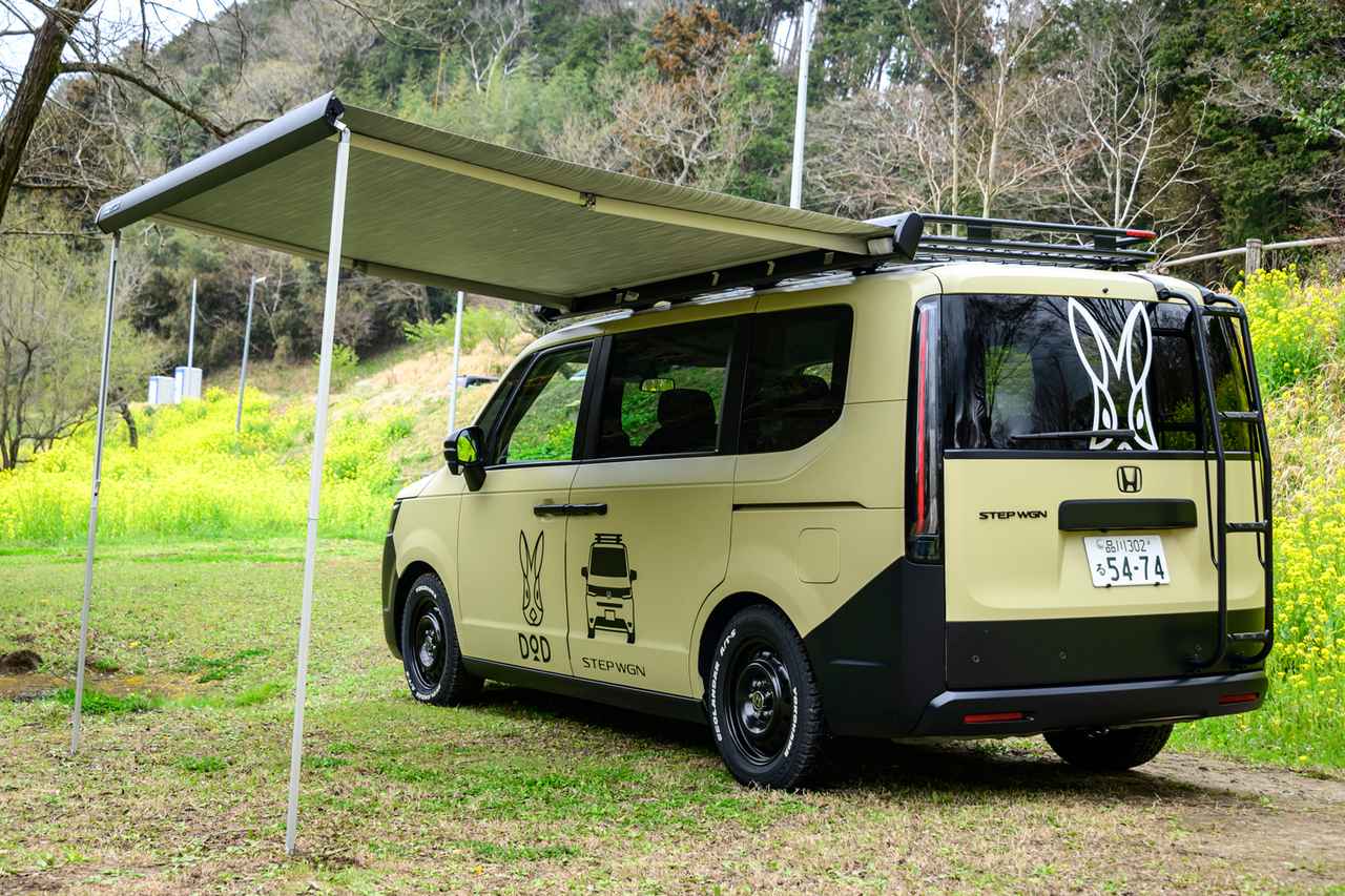 ホンダとDODのコラボで誕生した、ステップワゴンならぬ