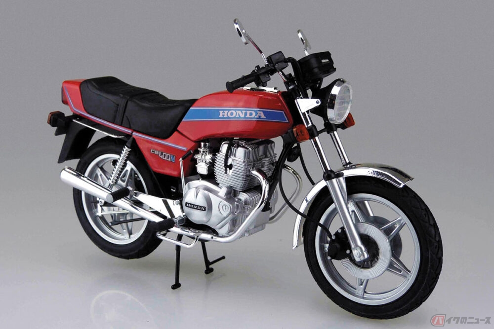 1978年型のホンダ Hawk ホーク シリーズから 2機種が1 12スケールのプラモデルとなって新登場 バイクのニュース 自動車情報サイト 新車 中古車 Carview