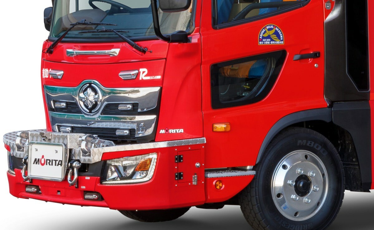 まさにヒーローマシン！モリタの新しい消防車がかっこよくて機能的！