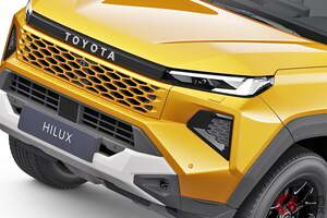 トヨタが新型「ハイラックス」をタイで世界初公開！ 斬新「メッシュグリル」の“精悍顔”でイメージ一新！ でも全長5.3mの「堂々サイズ」は変化なし!? 日本向けモデルはどうなるのか