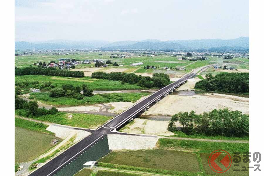 東北中央道に接続！ 将来は「福島‐新潟」の抜け道になる国道287号「米沢長井道路」2日延伸