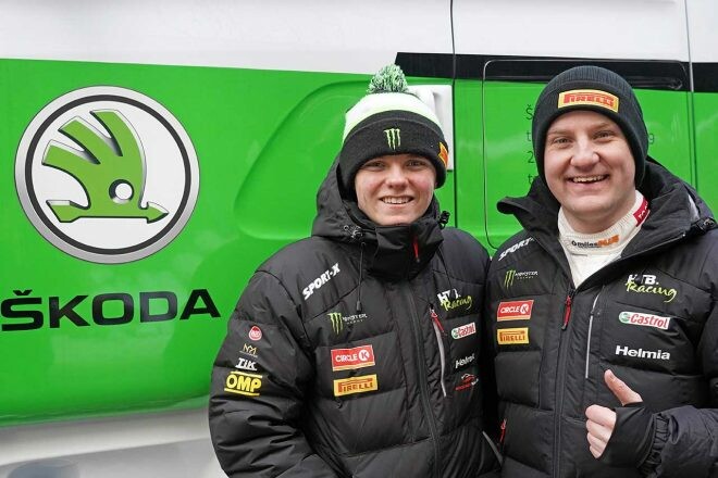 WRC：シュコダ、ペター・ソルベルグの息子オリバーと協力。ラリー・スウェーデンで共同作業開始