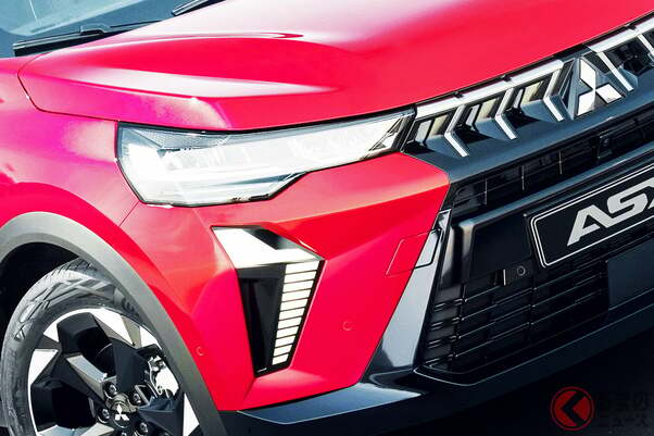 三菱「新型“精悍”コンパクトSUV」発表！ 斬新マスクがカッコイイ！ 新型「ASX」マイチェン版 欧州で発売へ