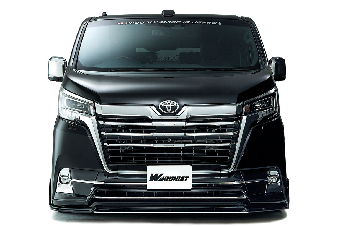 アル ヴァルが可愛く見える トヨタ グランエースの ドヤ感全開 衝撃カスタムモデル Auto Messe Web 自動車情報サイト 新車 中古車 Carview
