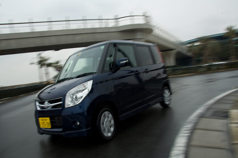 両側スライドで真向勝負 スズキ パレットに試乗！