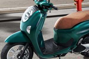 95kgを下回る車重とポップなカラーがキュート!! ホンダの原付二種スクーター「スクーピー」2026年モデルをインドネシアで発表