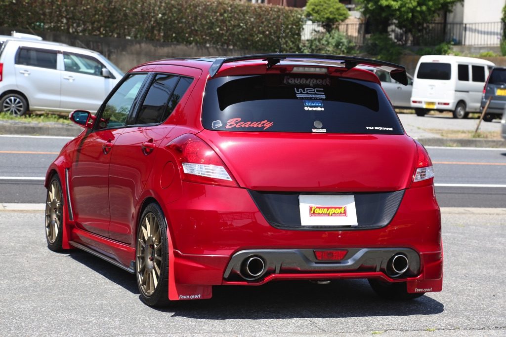 日本人気超絶の ラアンスポーツ リアウィング zc32s スイフトスポーツ