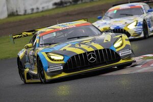 レース終盤に波乱！　KTRI松永建設AMG GT3が初優勝を遂げる｜スーパー耐久SUGO