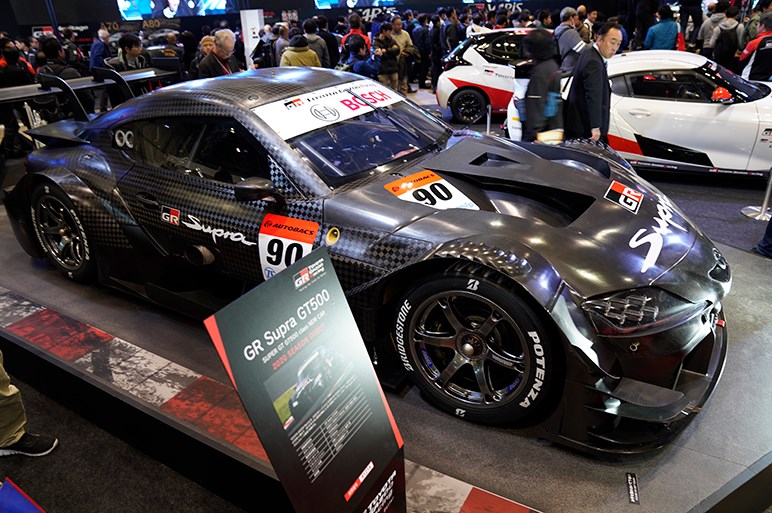 今シーズンからGT500クラスに参戦するGR スープラ GT500もお目見え - 東京オートサロン