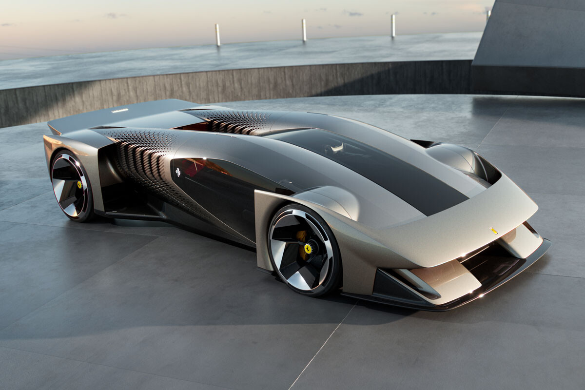 【フェラーリ】初のバーチャルスーパーカー「F76」 WECの会員制観戦プログラム向けに提供