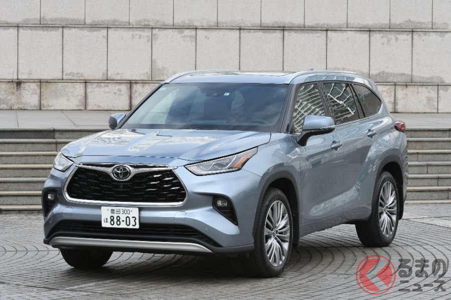 激レア3列suv トヨタ ハイランダー スバル アセント を比較してみた くるまのニュース 自動車情報サイト 新車 中古車 Carview