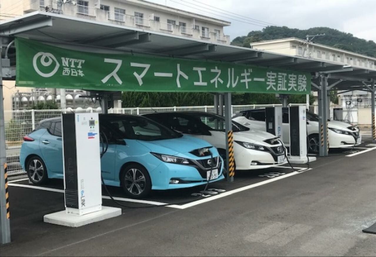 NTT西日本：EV（V2B）の夏季実証結果を発表
