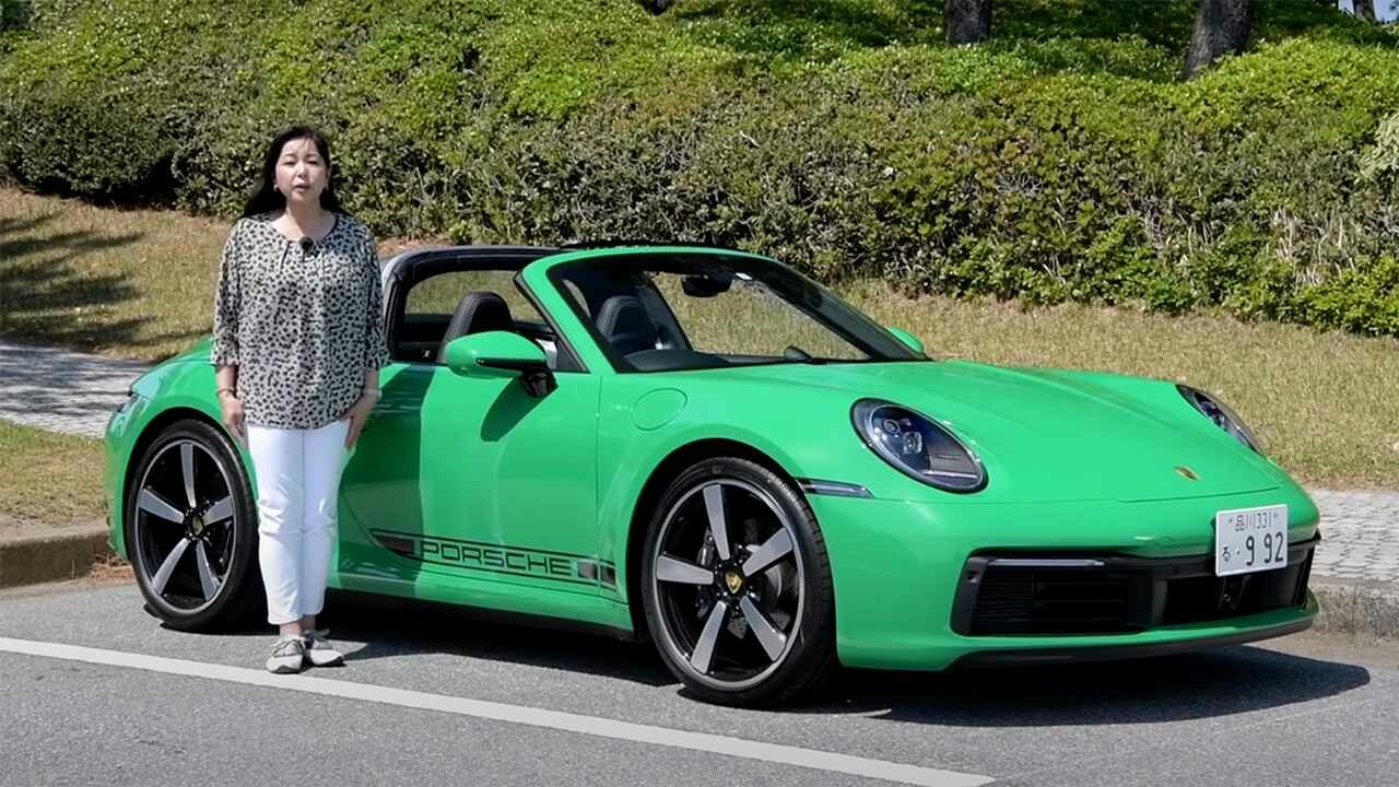 【動画】竹岡圭の今日もクルマと「ポルシェ 911タルガ4」（2021年5月放映）