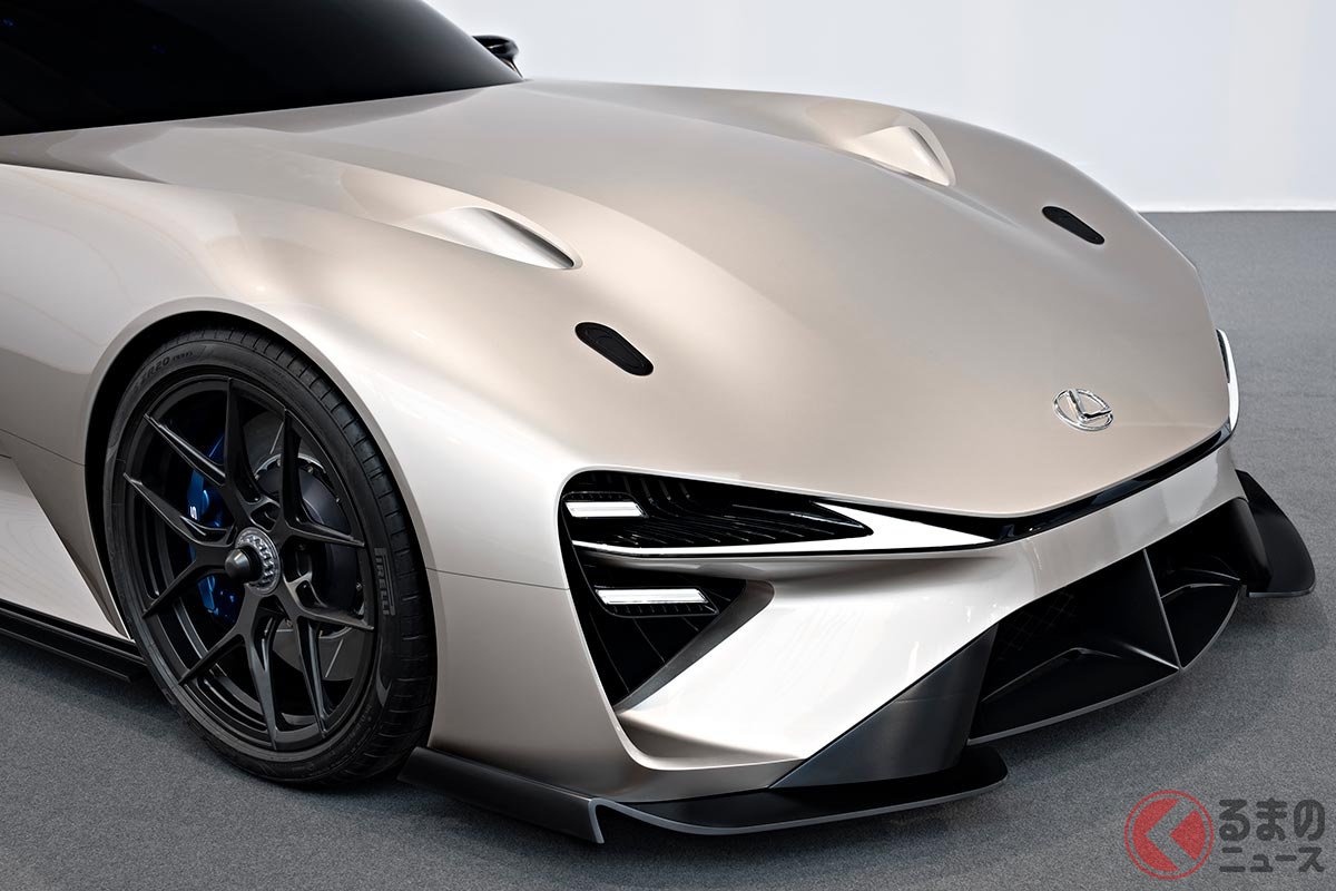 レクサスがmtをマジで開発 Lfa 後継の新型スポーツカーに搭載か 異型ハンドル装着しev市販化目指す くるまのニュース 自動車情報サイト 新車 中古車 Carview