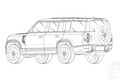次期ランドローバー・ディフェンダー130　市販デザインが明らかに　8人乗りのロングSUV