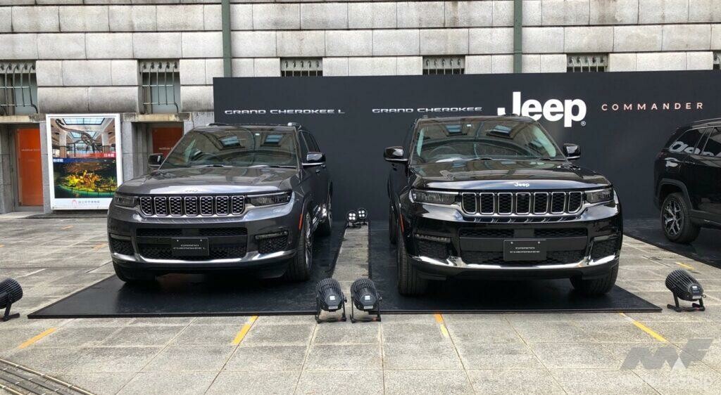 Jeepの新型7人乗りSUV「コマンダー」登場！「グランドチェロキー」は5人乗り標準ボディを国内導入