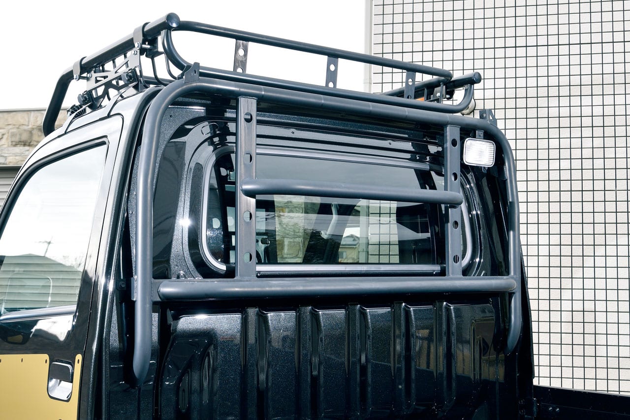 軽トラ 荷台 自作キャリアベース