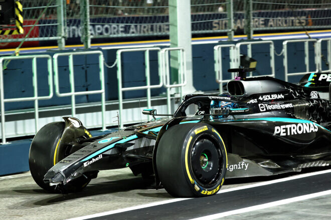 【F1第18戦予選の要点】奇妙なクラッシュの翌日にPP獲得。ラッセルが魅せた極限のブレーキング