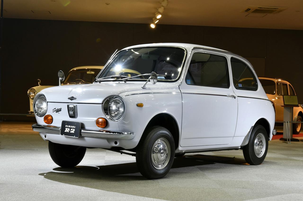 自動車博物館へ行こう スバル R 2はスバル 360のメカニズムを継承した新時代の軽自動車だった Webモーターマガジン 自動車情報サイト 新車 中古車 Carview