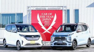 〈2022-2023日本カー・オブ・ザ・イヤー〉大賞はサクラ・eKクロスEV　軽自動車初の受賞