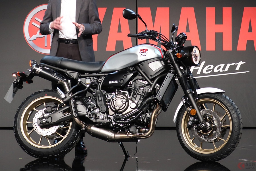 ヤマハSR400を「XT500」に！ 往年の名車を再現した「オフローダー」カスタムとは