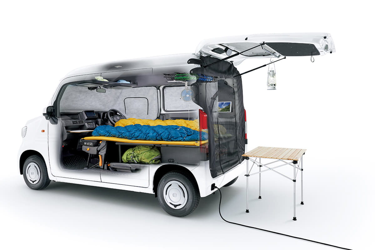 車中泊 や 釣り 自転車 多趣味な人ほど ホンダの軽 がオススメの理由とは Auto Messe Web 自動車情報サイト 新車 中古車 Carview