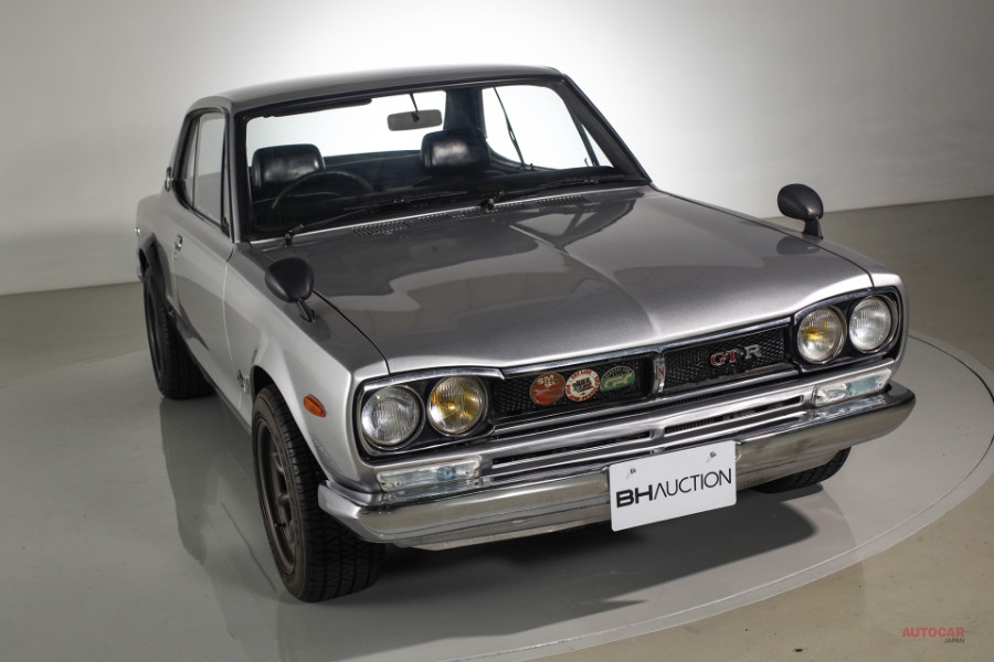 スカイライン00gt R Kpgc10 5台が出品 入札伸びず Bhオークション19 Autocar Japan 自動車情報サイト 新車 中古車 Carview