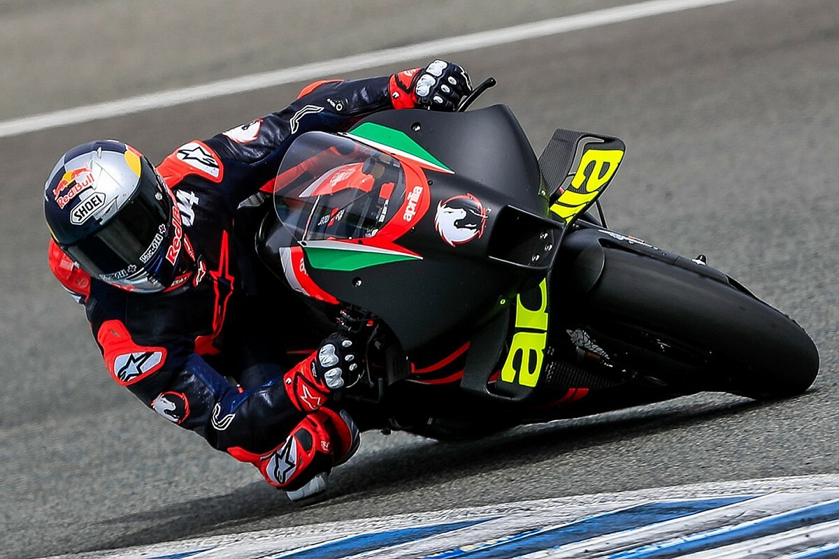 【MotoGP】ドヴィツィオーゾ「アプリリアでのテストは賢い決定」5月にムジェロで2回目を予定