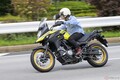 バイクでの長距離移動が苦手なライダーに是非乗って欲しい！ スズキ「Vストローム650XT」は楽ちんな乗り味が魅力の大型アドベンチャー～小野木里奈の○○○○○日和～