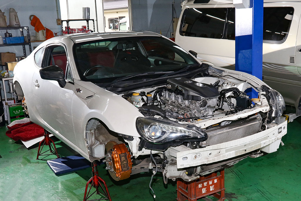 真のトヨタ86を目指した若手メカニックの挑戦 Faを捨てトヨタ製の4気筒2 0lエンジンを換装 Web Option 自動車情報サイト 新車 中古車 Carview