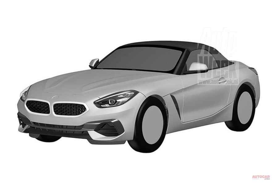 新型BMW Z4　特許画像7枚を入手　ペブルビーチでの発表まえに