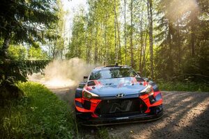 WRC：ヒュンダイ、フィンランド国内で走行テスト。自粛中に開発した新パーツも検証