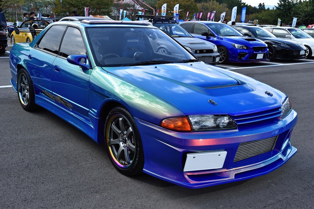 「R32スカイラインセダン一筋30年」新車から育てたRB26改600馬力仕様！【W-Option JAMBOREE】