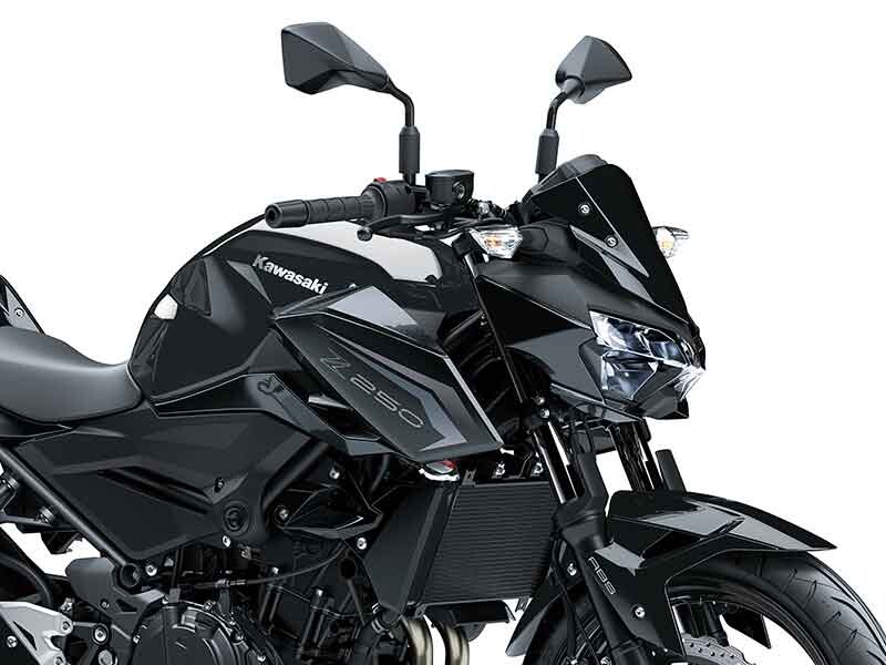 【カワサキ】スーパーネイキッド「Z250」のカラー＆グラフィックを変更して11/1に発売！