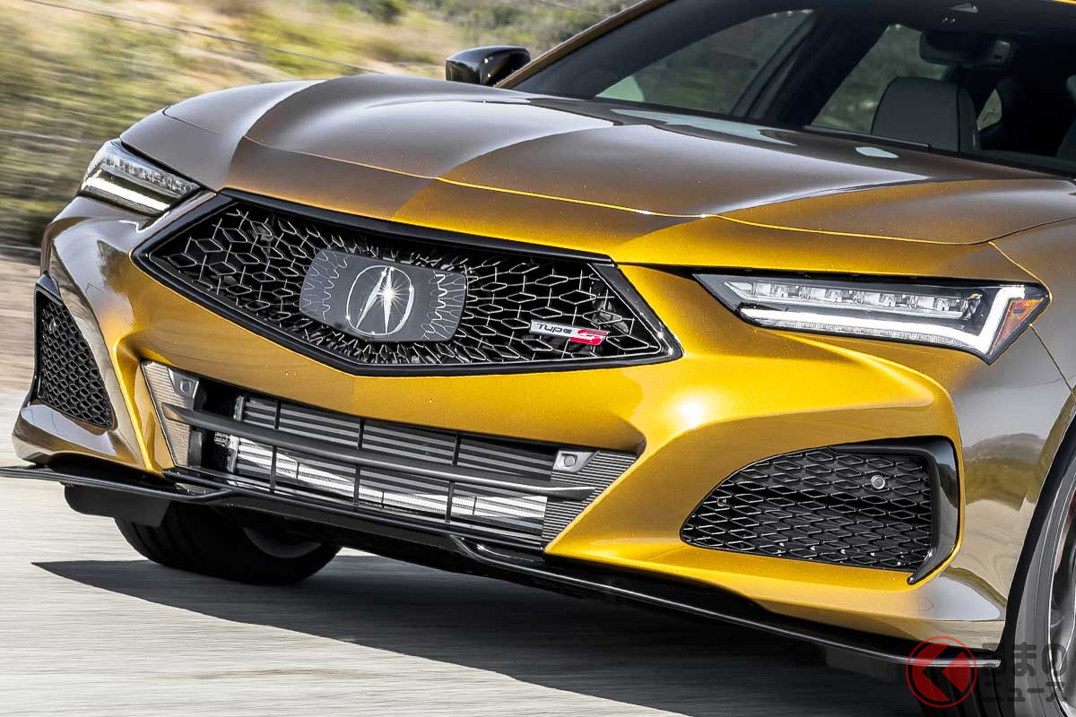 金ボディがカッコ良すぎる アキュラの最速セダン Tlx タイプs 米で発売へ くるまのニュース 自動車情報サイト 新車 中古車 Carview