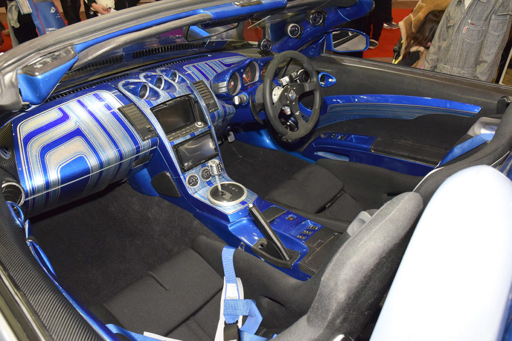 Grスープラとr35gt Rをオープンに Natsの学生がワイスピ1 2ブライアン仕様を変化球で再現 東京オートサロン Web Option 自動車情報サイト 新車 中古車 Carview