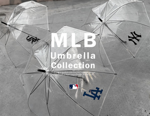 梅雨だ、車内に常備しよう！ MLBのチームロゴが入ったビニール傘が買い。【新着ドライブコーデ】