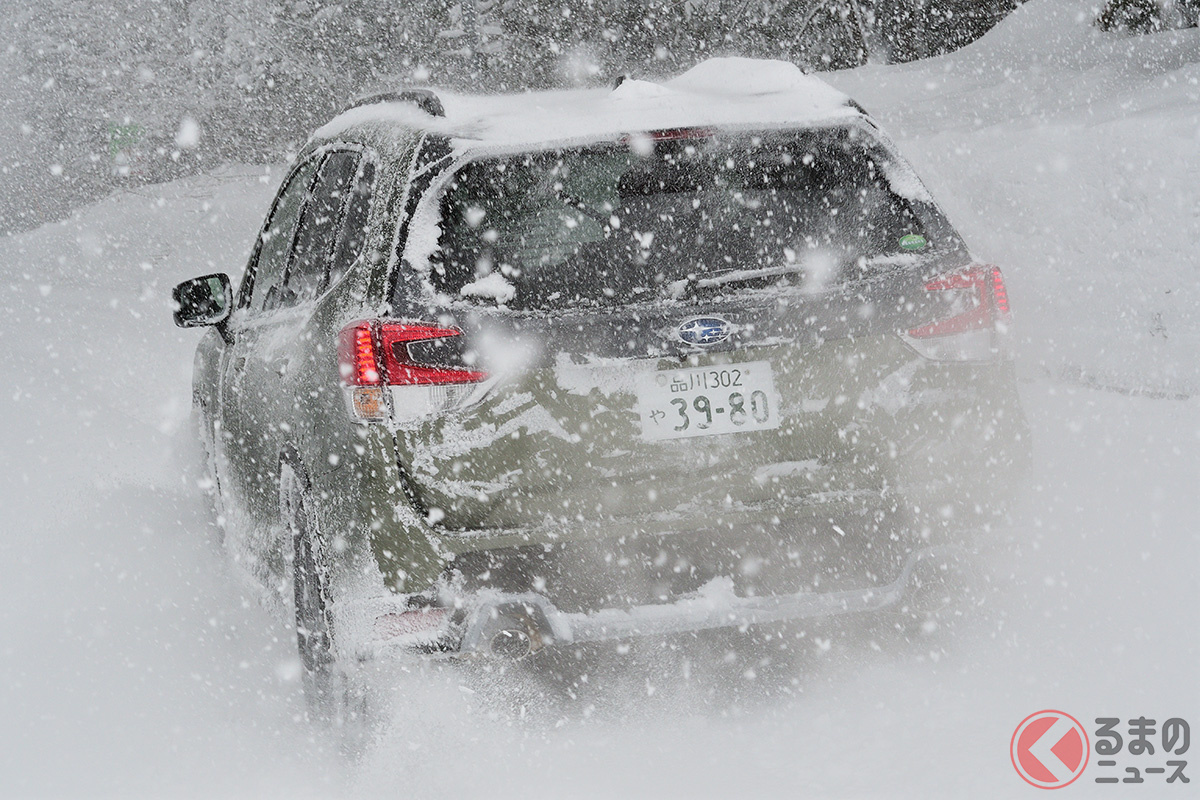 雪道最強の乗用車 スバル新型 フォレスター は雪でも無敵 安定感バツグンの訳は くるまのニュース 自動車情報サイト 新車 中古車 Carview
