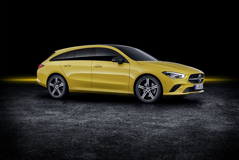 【星型LEDが個性的】新型「CLAシューティングブレーク」発表。BEV仕様は761kmの航続距離を実現…欧州で26年3月発売へ