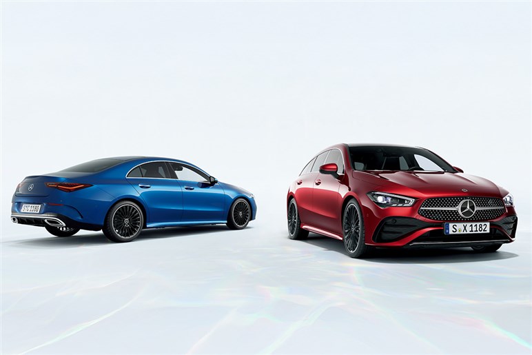 【星型LEDが個性的】新型「CLAシューティングブレーク」発表。BEV仕様は761kmの航続距離を実現…欧州で26年3月発売へ