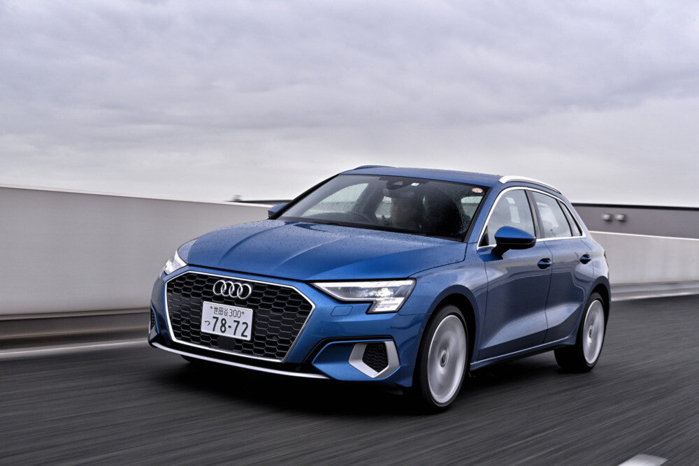 アウディA3スポーツバック30TFSI 1stエディション試乗　VWゴルフと異なる立ち位置