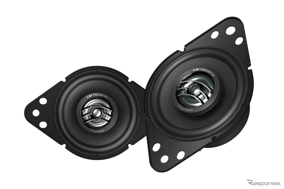 特殊な配線加工は不要なトヨタ車専用2ウェイスピーカー、カロッツェリア「TS-H100-TY」発売