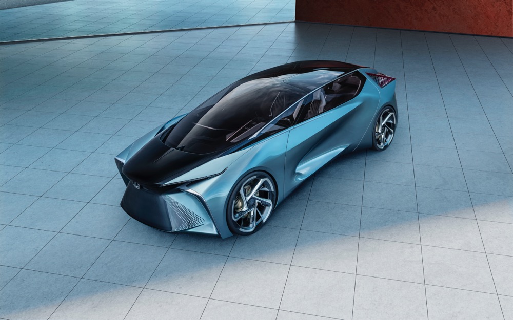 【TMS2019】2030年のレクサスが見える!?　電動化ビジョンを象徴するコンセプトカー「LF-30 Electrified」を世界初公開