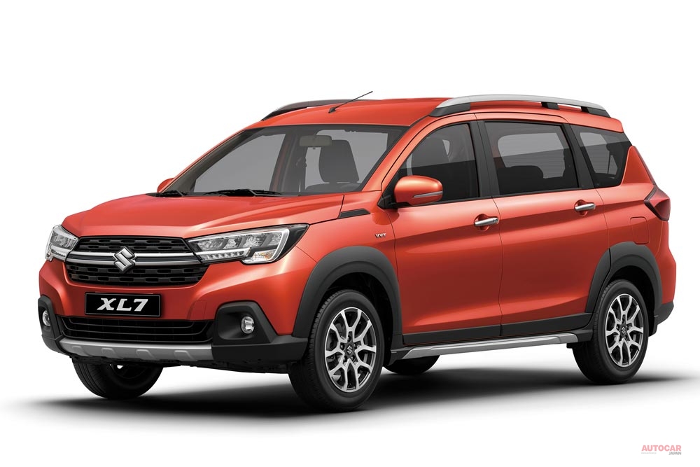 3列シート7人乗り スズキ新型xl7 中型suv インドネシアで発表 輸出計画も Autocar Japan 自動車情報サイト 新車 中古車 Carview