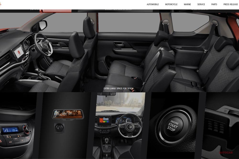 3列シート7人乗り スズキ新型xl7 中型suv インドネシアで発表 輸出計画も Autocar Japan 自動車情報サイト 新車 中古車 Carview