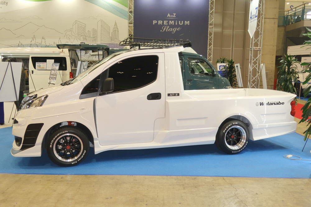 日産nv0 ですよね 変わり種ピックアップトラック ジャパンキャンピングカーショー22 Autocar Japan 自動車情報サイト 新車 中古車 Carview