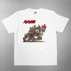 80年代バイクカルチャーの象徴「バリバリ伝説」グラフィックTシャツ登場