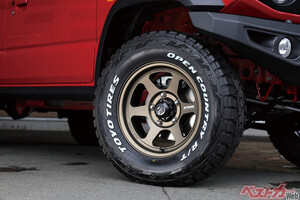 ジムニーやランクルにバッチリ！　無骨な6本スポークと深リムが超魅力的!!!!　ワークのMEISTER L1にSUV向け仕様がついにでた!!